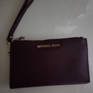 Michael Kors Purple Wristlet